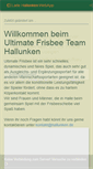 Mobile Screenshot of hallunken.de